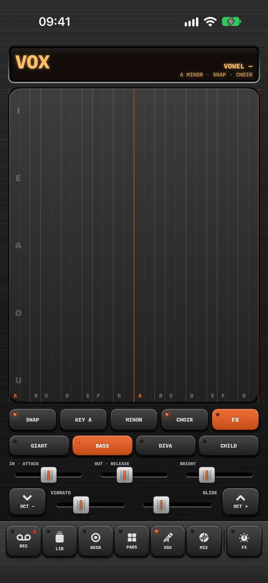 The Vox voice synth